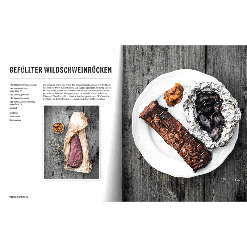 Kochbuch "Wild grillen"