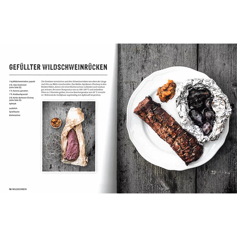 Kochbuch "Wild grillen"