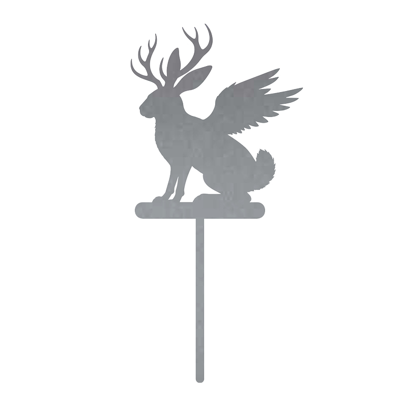 Deko-Blumenstecker "Wolpertinger"