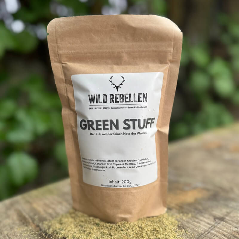 WildRebellen Green Stuff Rub-Gewürzmischung