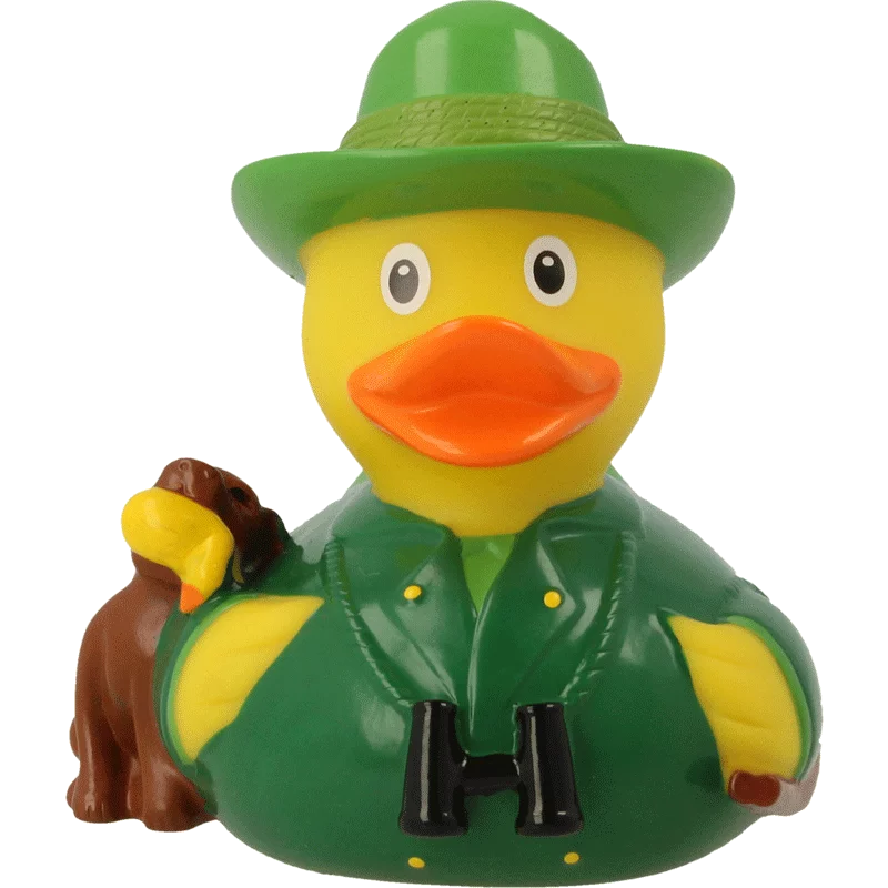 Quietscheente Lilalu "Jäger"