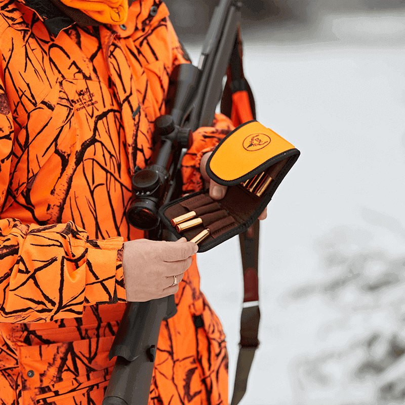 DJV-Drückjagd-Patronenetui orange