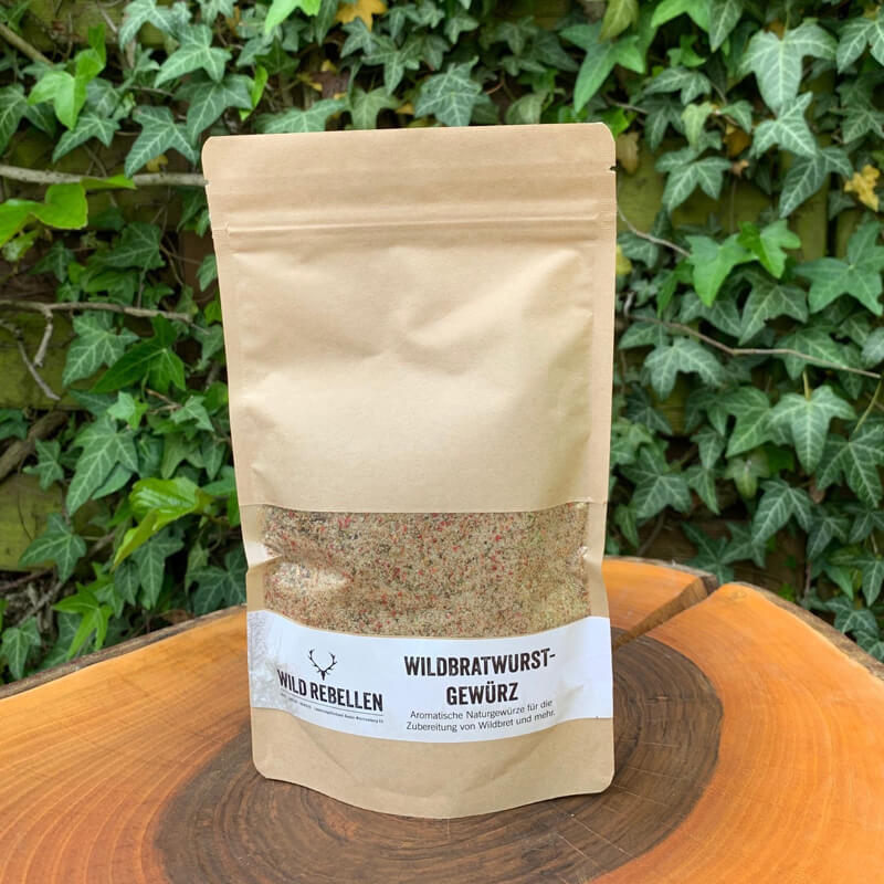 WildRebellen Wildbratwurst Gewürzmischung