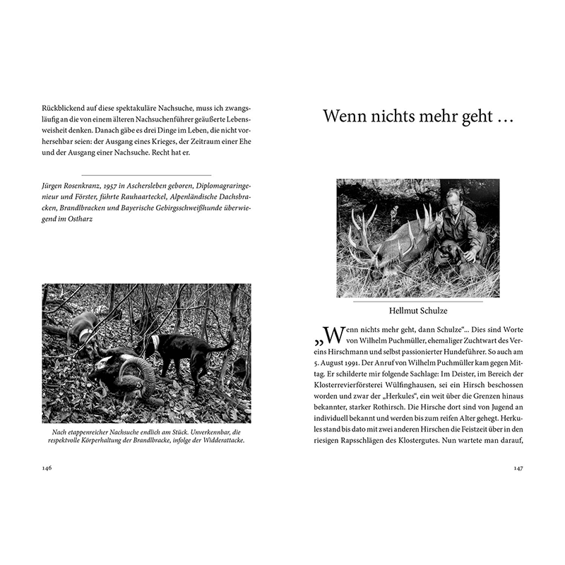 Buch "Auf der Nachsuche"