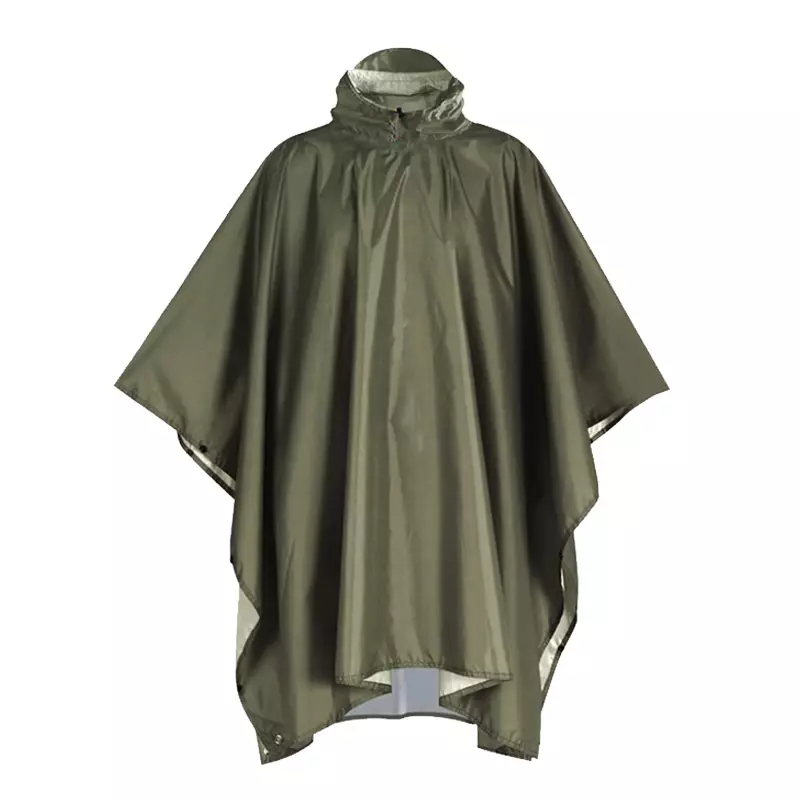 Poncho "Profi" 3‑in‑1 grün