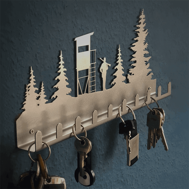 Schlüsselboard / Garderobe "Jagd"