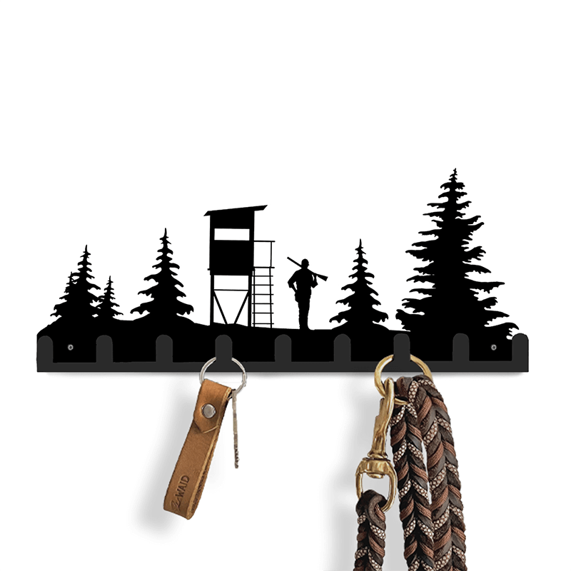Schlüsselboard / Garderobe "Jagd"
