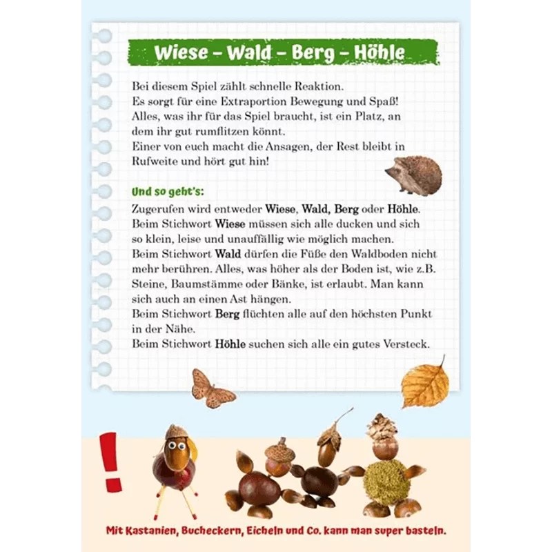 Spieleblock "Abenteuer Spaziergänge"