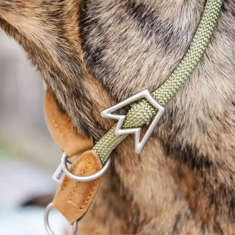 Rudelkönig Halsband Emma Khaki