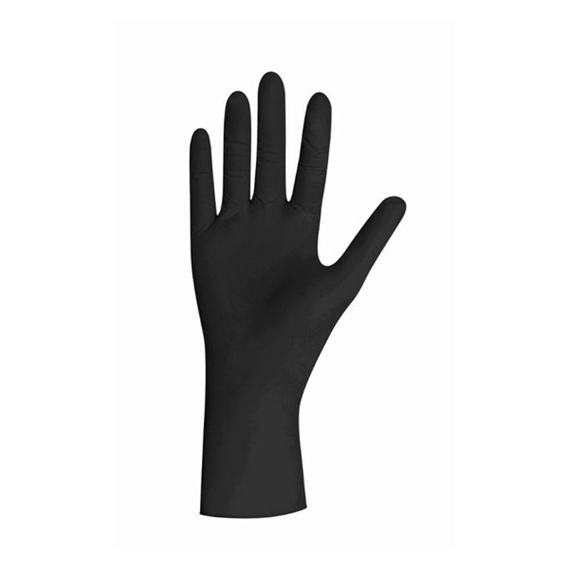 Nitril-Einweghandschuhe 35BLACK (schwarz, 100 Stück)