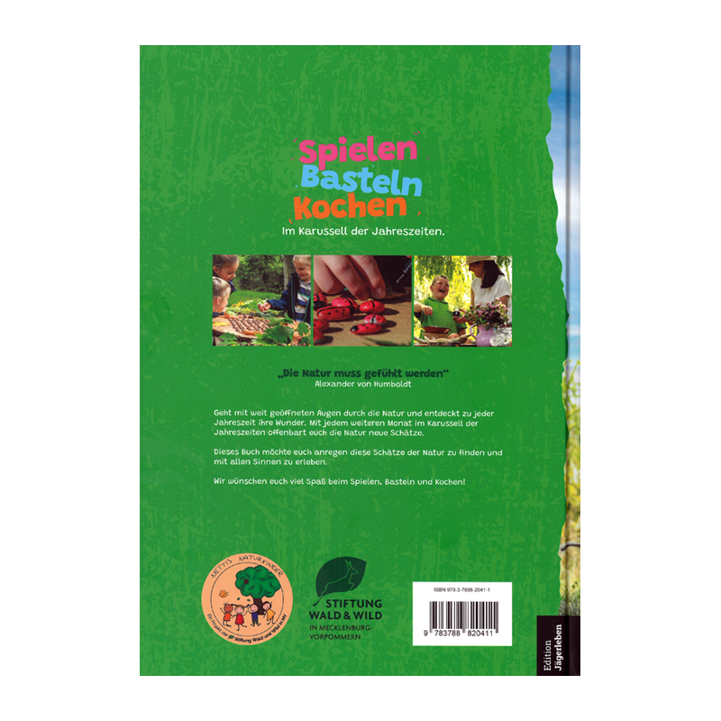 Kinderbuch "Spielen, Basteln, Kochen - Im Karussell der Jahreszeiten"