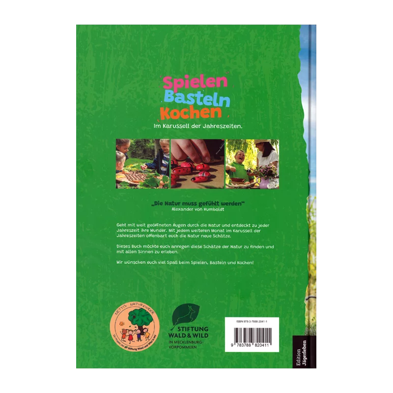 Kinderbuch "Spielen, Basteln, Kochen - Im Karussell der Jahreszeiten"