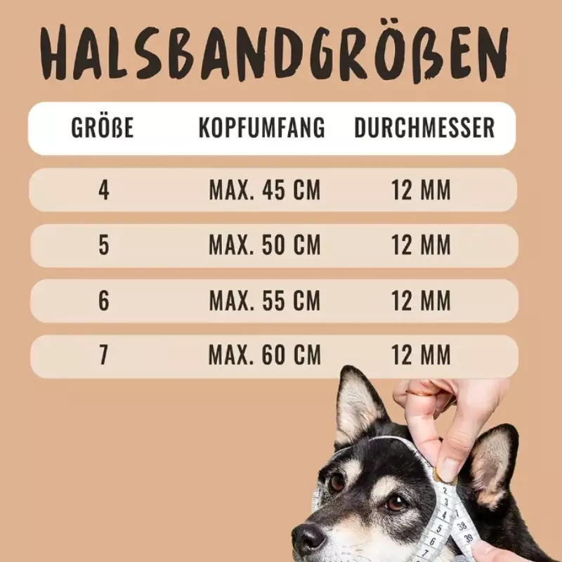 Rudelkönig Halsband Emma Khaki