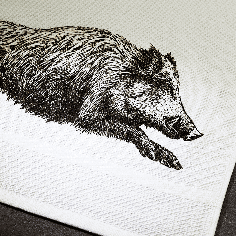 Küchenhandtuch Frottee "Wild"