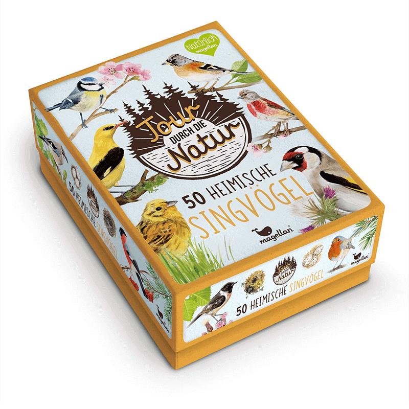 Karten-Spiel "Tour durch die Natur - Heimische Singvögel"