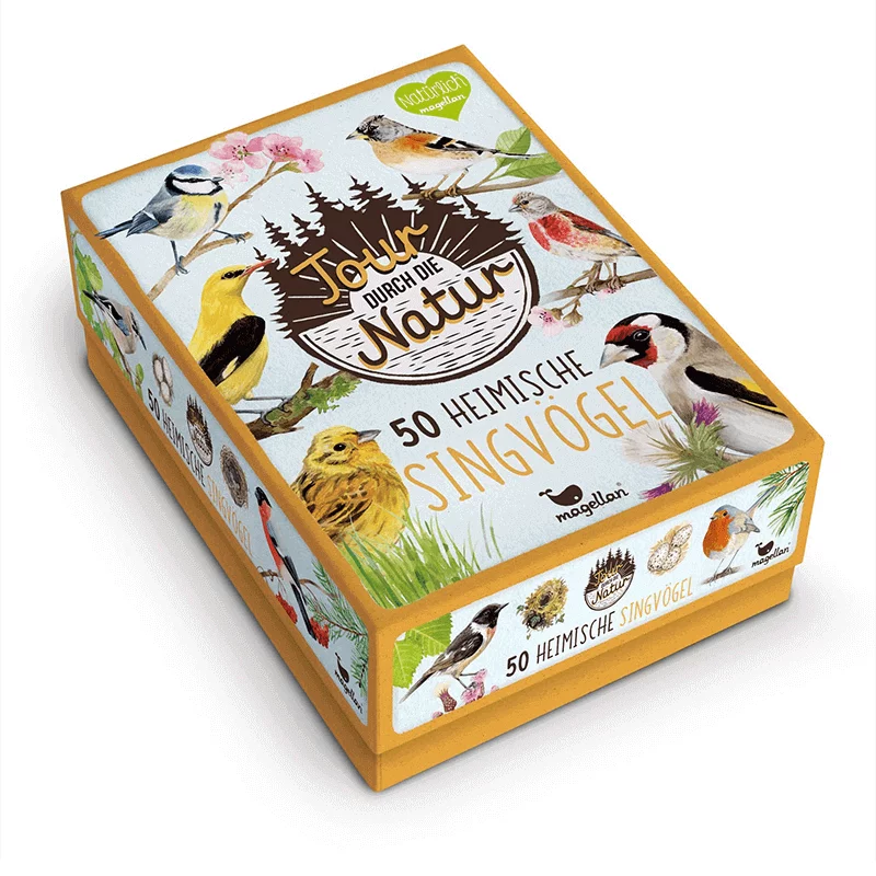 Karten-Spiel "Tour durch die Natur - Heimische Singvögel"
