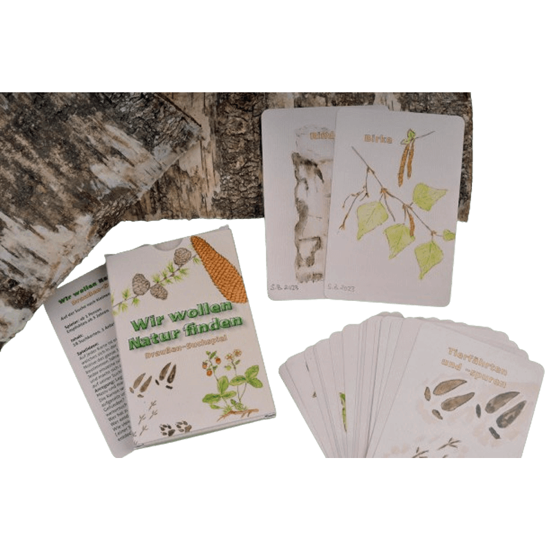 Lernort Natur Draußen-Suchspiel "Wir wollen Natur finden"