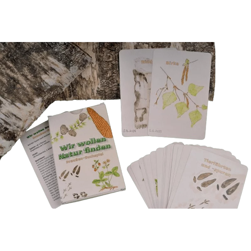Lernort Natur Draußen-Suchspiel "Wir wollen Natur finden"