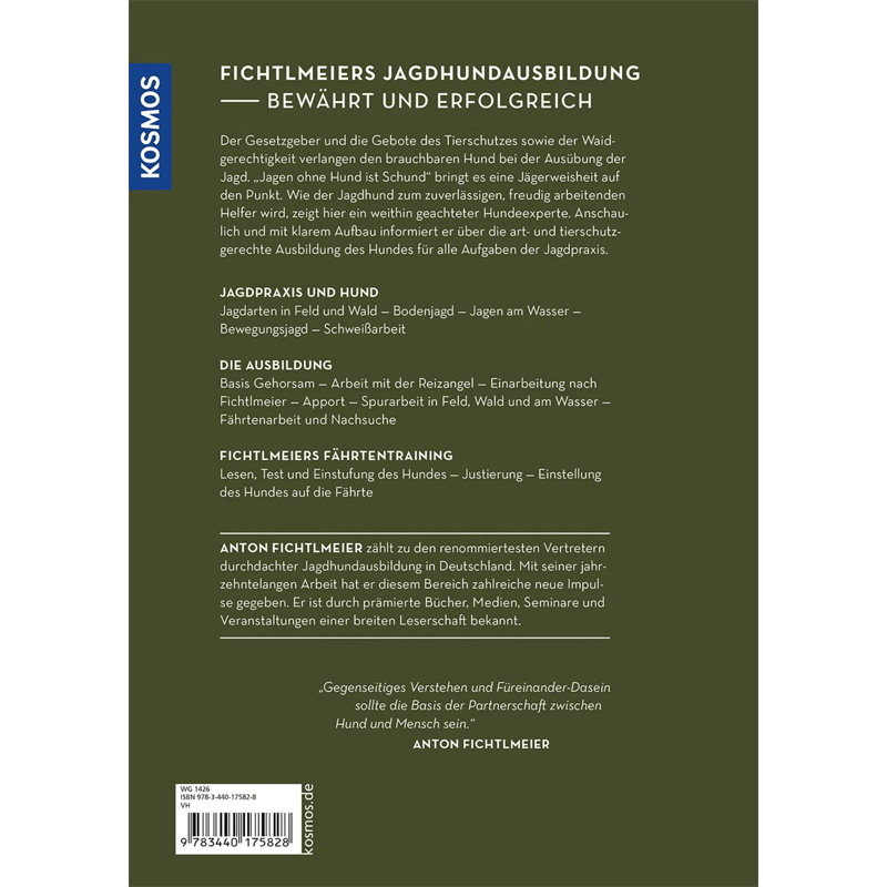 Buch "Die Ausbildung des Jagdhundes"