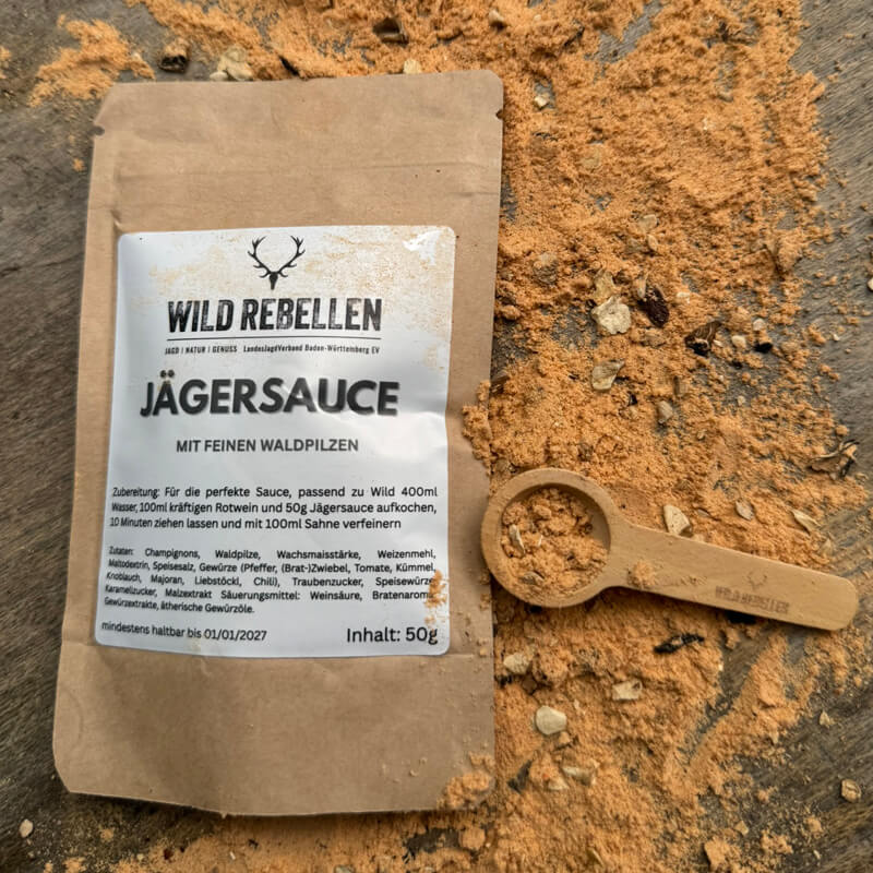 WildRebellen Jägersoße mit Waldpilzen
