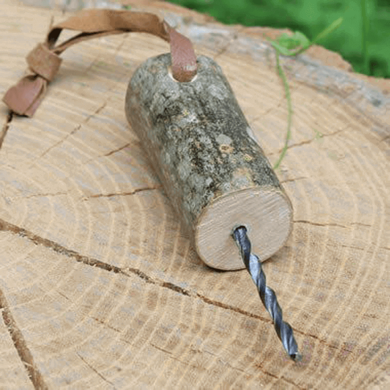 Holz-Handbohrer natur