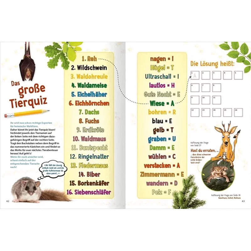 Kinderbuch "Jetzt verstehe ich die Tiere des Waldes"