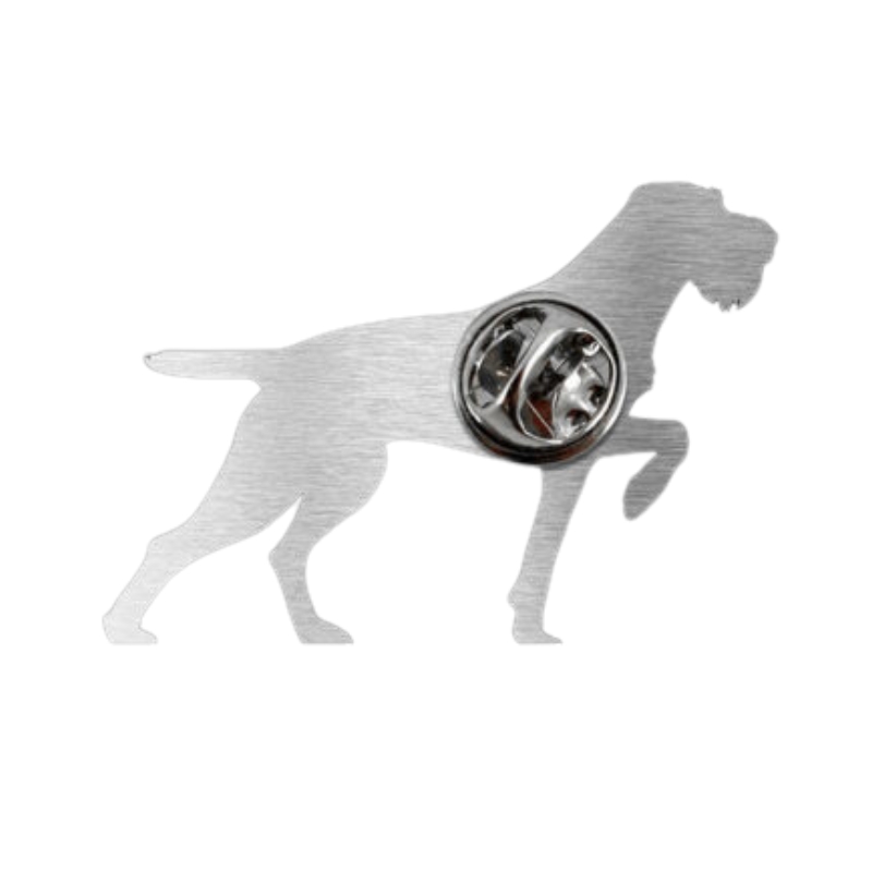 Deko Pin/Anstecker "Drahthaar"