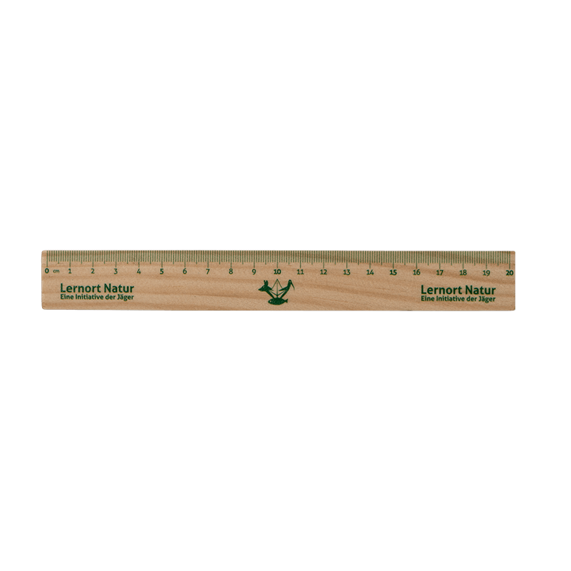 Lernort Natur-Holzlineal