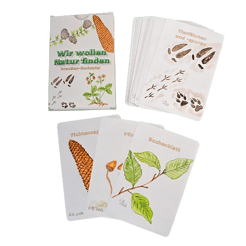 Lernort Natur Draußen-Suchspiel "Wir wollen Natur finden"