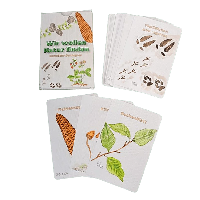 Lernort Natur Draußen-Suchspiel "Wir wollen Natur finden"