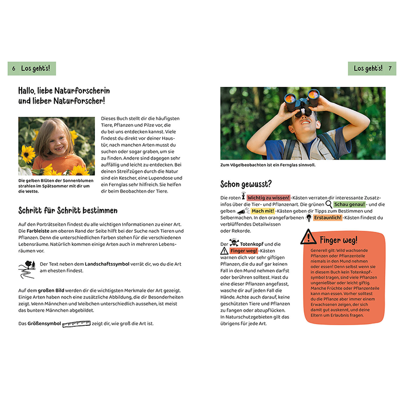 Kinder-Naturführer "Tier- und Pflanzenführer"
