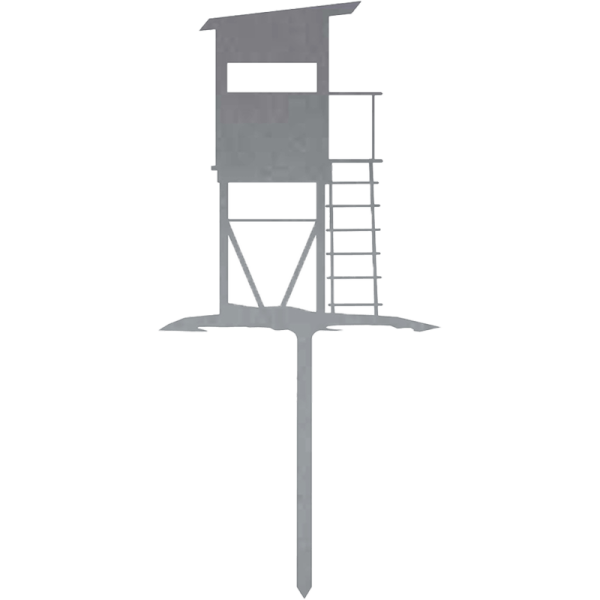 Deko-Blumenstecker "Hochsitz"