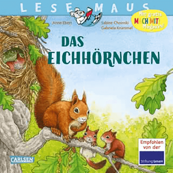 Kinderbuch "Lesemaus 8: Das Eichhörnchen"